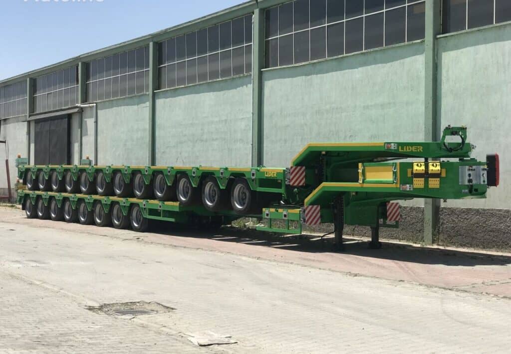 Low bed trailers