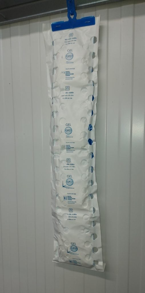 Container desiccant bags